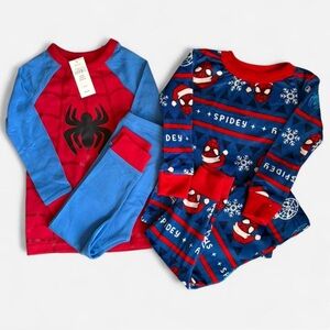 GAP Marvel Red & Blue Toddler Pajama Set